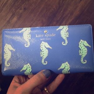 Kate Spade Seahorse Stacy Wallet